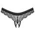 Obsessive Chemeris - Open Thong (Black)