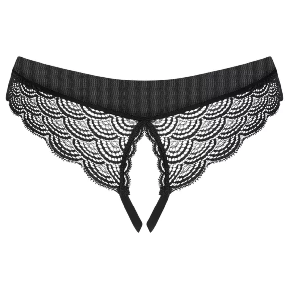 Obsessive Chemeris - Open Thong (Black)