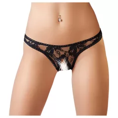 Cottelli - Lace Seduction Thong (Black) - M