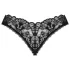 Obsessive Donna Dream - lace open thong (black)