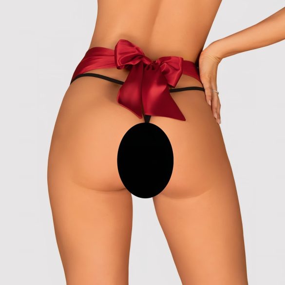 Obsessive Tienesy - Red Bow Thong