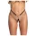 Cottelli - Open-Front Thong with Sparkling Stone - Black (S-L)
