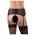 Cottelli - Basic Garter Belt (Black) - XXL