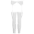 NO:XQSE - Lace Garter Set - White - M/L