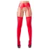 NO:XQSE - Shiny Garter Belt Set (Red)