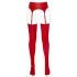 NO:XQSE - Shiny Garter Belt Set (Red)