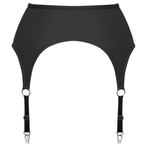 Cottelli - Black Matte Garter Belt
