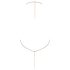 Cottelli - Adjustable Body Chain (Gold)