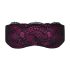 Obsessive Roseberry - Lace Eye Mask (Purple-Black)