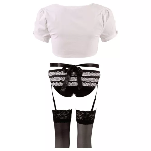 Cottelli - 6-Piece French Maid Set - XL