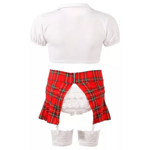 Cottelli - Schoolgirl Costume (5-Piece Set) - M