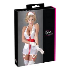 Cottelli - Sexy Nurse Garter Dress - L