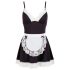 Cottelli - Maid Outfit with Apron (Black & White) - L