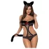 Obsessive Gepardina - Black Kitty Costume Set