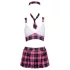 Cottelli - Plaid Schoolgirl Costume Set (Pink)
