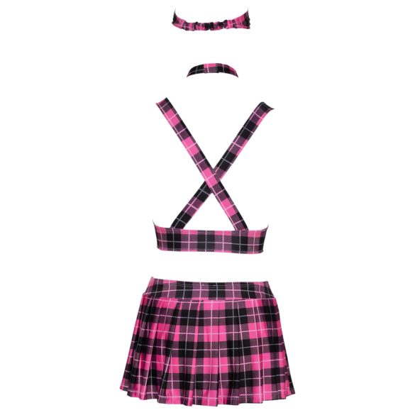 Cottelli - Plaid Schoolgirl Costume Set (Pink) - L