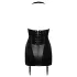 Cottelli - domina dress with whip (black)
