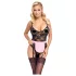 Cottelli - Sheer Maid Costume (Black-Pink) - L