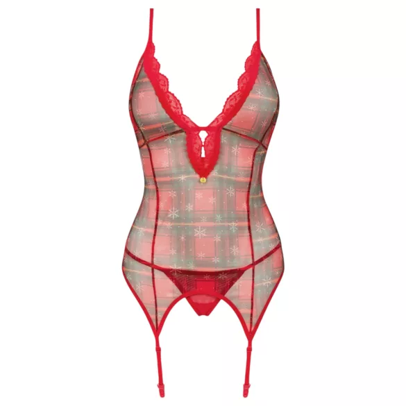 Obsessive Jollymore - Christmas lingerie set - M/L