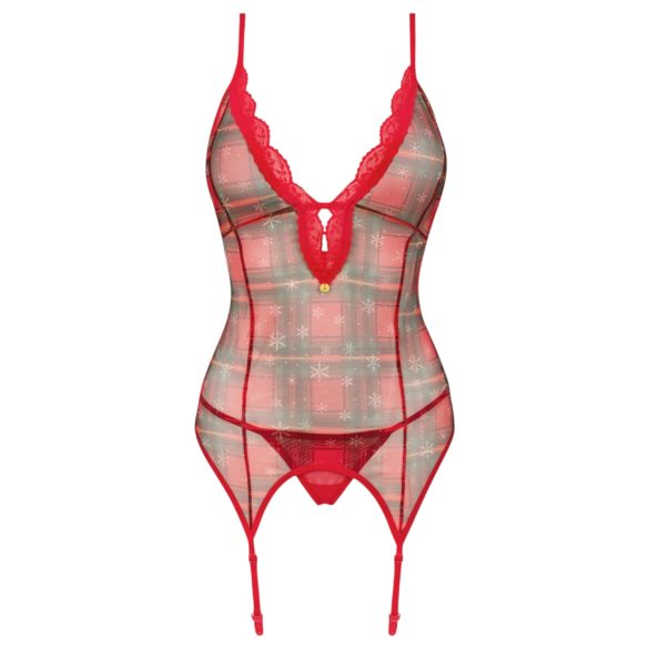 Obsessive Jollymore - Christmas lingerie set - XL/XXL