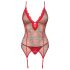 Obsessive Jollymore - Christmas lingerie set - XL/XXL