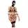 Bad Kitty - Body Harness Set and Mask (Black) - L