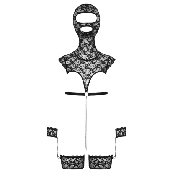 Bad Kitty - lace BDSM set (black)