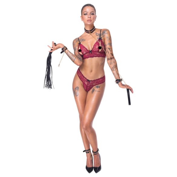 Bad Kitty - 6-Piece Bondage Set (Black)