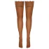 Cottelli - Lace & Floral Thigh-High Stockings (Nude)