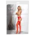 Cottelli - Silky Thigh-Highs (Red) - M