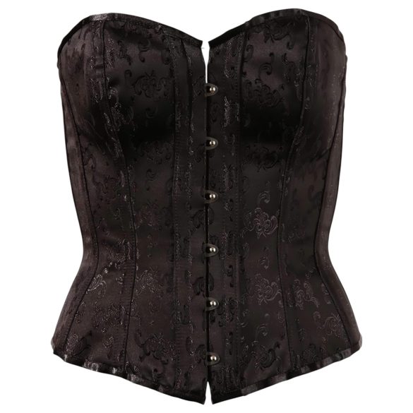 Cottelli - Embroidered Party Corset (Black) - L