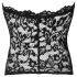 Noir - Lace Corset (Black) - L