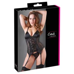 Cottelli - Versatile Garter Top (Black)