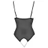 Cottelli - Lacy, Beaded Open Body (Black) - M