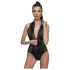 Cottelli Party - Black Snakeskin Pattern Bodysuit - M