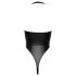 Cottelli Party - Glossy Halterneck Bodysuit (Black) - L