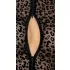 Noir - Leopard Print Long-Sleeve Bodysuit (Black)