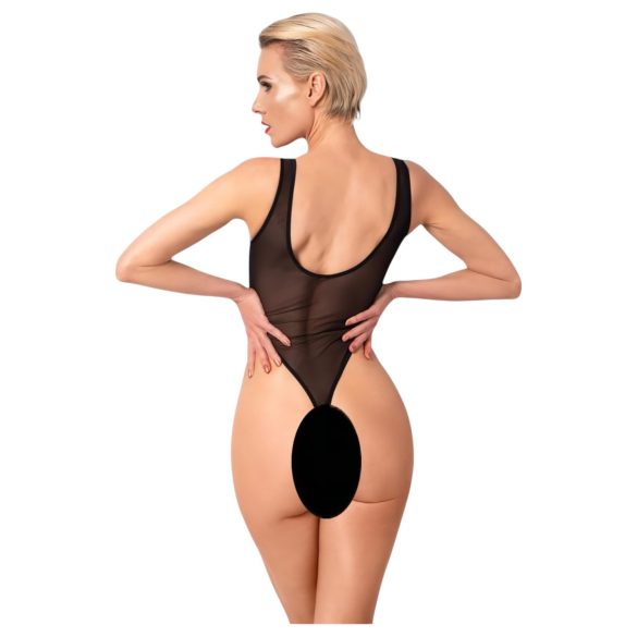 Noir - Sheer Bodysuit (Black)