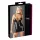 Cottelli - shiny lace-up dress (black)