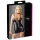 Cottelli - shiny lace-up dress (black) - M