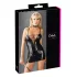 Cottelli - shiny lace-up dress (black) - L