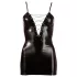 Cottelli - shiny lace-up dress (black) - L
