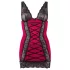 Cottelli - Exclusive Lace-Up Dress (Red)
