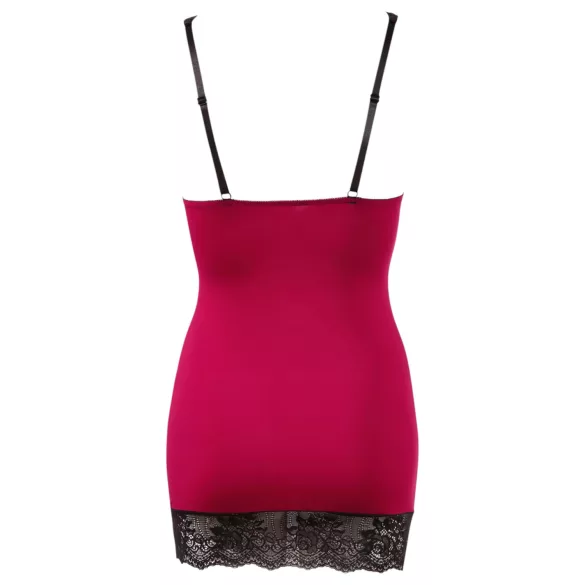 Cottelli - Exclusive Lace-Up Dress (Red)
