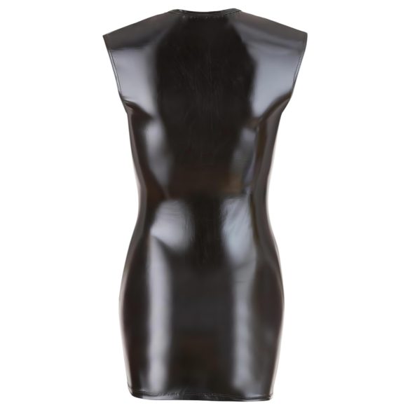 Cottelli - Sleeveless Shiny Party Dress (Black) - M