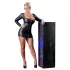 Cottelli - Black Party Dress with Rhinestone Zipper - L