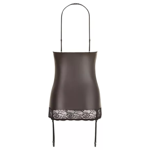 Abierta Fina - Daring Sparkle Mini Dress (Black)