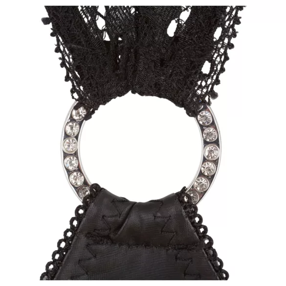 Abierta Fina - Daring Sparkle Mini Dress (Black) - L