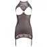 Abierta Fina - Daring Sparkle Mini Dress (Black) - L