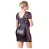 Cottelli Plus Size - Bow Lace Combination Dress (Black) - 4XL